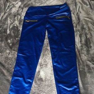 Blue leggings L/XL